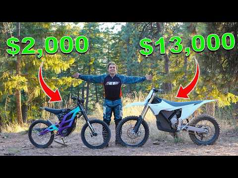 Cheap vs Expensive Electric Dirt Bike!