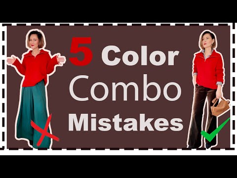 5 Color Mistakes Ruining Your Outfits (And How to Fix Them!)