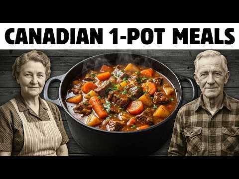 25 FORGOTTEN Canadian One-Pot Meals for Seniors Living Alone