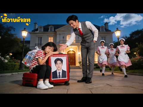 เพื่อเงินผ่าตัดแม่ เด็กขอทานเก็บขยะจนหลับหน้าบ้านCEO! CEOมองใกล้ๆแล้วช็อก เธอคือรุ่นย่อส่วนของเขา!