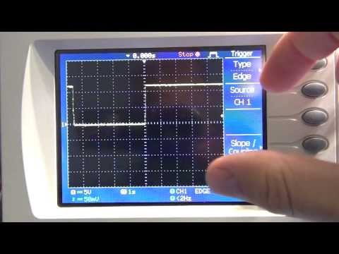Tutorial: How to use an Oscilloscope #3 - How to capture a signal event / glitch / transient