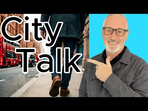 Learn REAL English Naturally - In the City Comprehensible Input