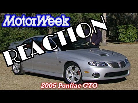 2005 Pontiac GTO (Reaction) Motorweek Retro