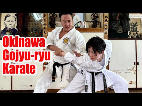 Block, grab, and take them down! This is Okinawa Gojyu-ryu Karate's close-range combat!