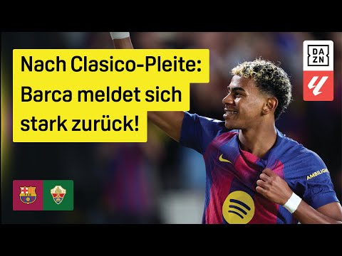 FC Barcelona - Elche | 11. Spieltag | LaLiga | DAZN Highlights