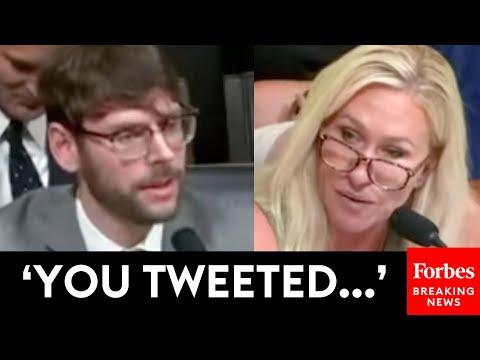 'Are You Aware Of That?': Marjorie Taylor Greene Presses Dem Witness About Past Tweet About Border