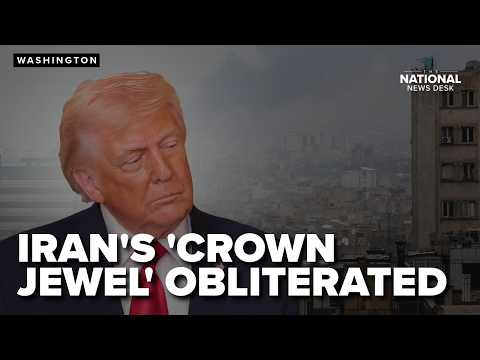 Iran's 'crown jewel' OBLITERATED: Trump's military campaign