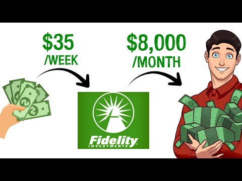 $35/week into Fidelity Index Funds will SURPASS Your Full-Time Job ($8,000 /month)