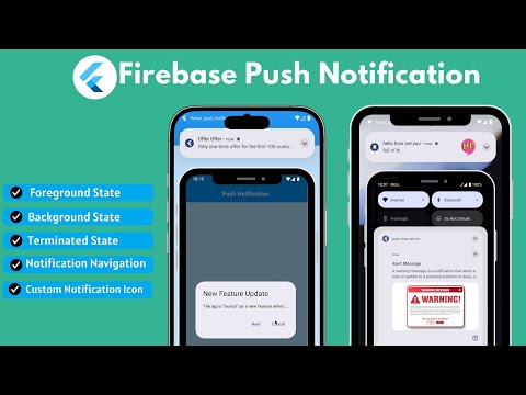 Complete Firebase Push Notification in Flutter | Foreground, Background, Terminated, Navigation