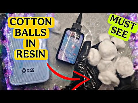 Never EXPECTED These Results Adding COTTON WOOL IN EPOXY RESIN