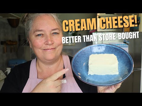 Homemade Cream Cheese | 3 Ingredients + No Hidden Extras