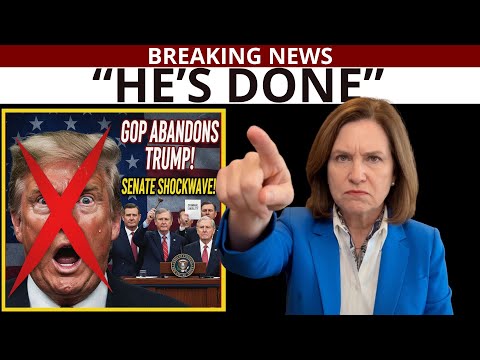 JUST NOW: Trump in PANIC as Furious Senate Leaders Abandon Him on Live TV