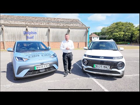 Best small EV? Hyundai Inster vs BYD Dolphin Surf