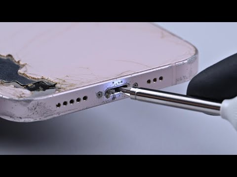 [ASMR] Give the iPhone 13 an Epic Maintenance - From Battle-Damaged to Like-New Condition