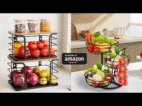 Best Fruit and Vegetable Storage Rack for Kitchen π₯¦ Top Space-Saving Organizers for Modern Homes