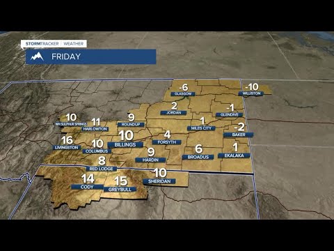 Q2 Billings Area Weather: Turning much colder