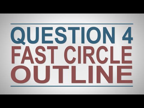 Efficient DDA Circle Outlines