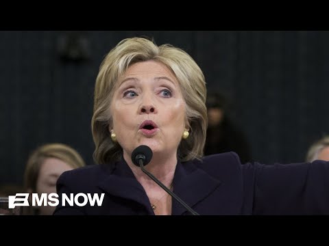 Hillary Clinton: Had no idea about Epstein's criminal activities