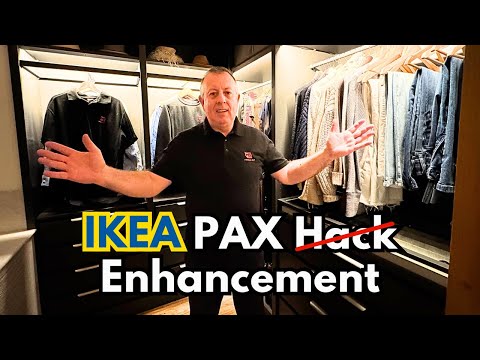 Transform Your IKEA PAX Into a Luxury Walk-In Wardrobe