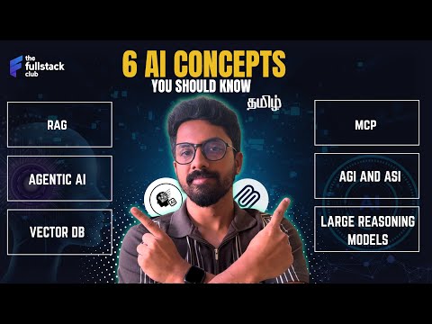 6 AI concepts you should know | Tamil | The Fullstack Club