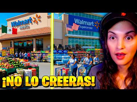 ¿MÉXICO es un buen país para VIVIR según sus PRECIOS?💵 🇲🇽Walmart MÉXICO vs 🇺🇸Walmart ESTADOS UNIDOS