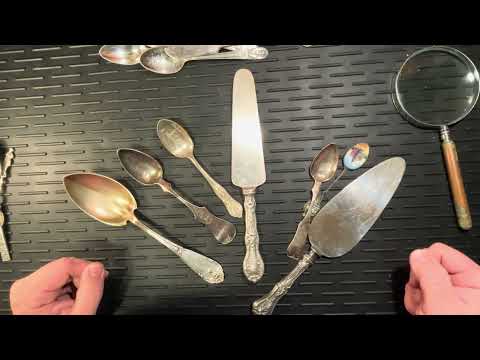How to Sort Silver Plate from Sterling Silver #1