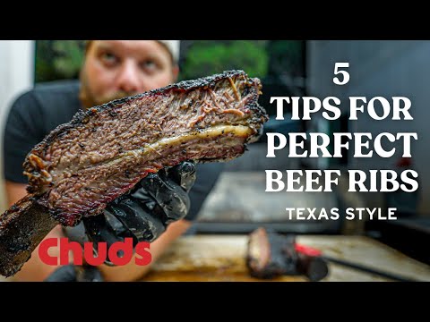 How To Smoke Beef Ribs | Chuds BBQ