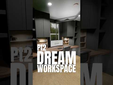 3 Over-The-Top Features of my Dream Workspace  #tech #desksetup #workspace