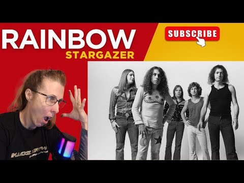 FIRST TIME REACTING | RAINBOW | Stargazer | #reactionvideo #music #stargazerreaction