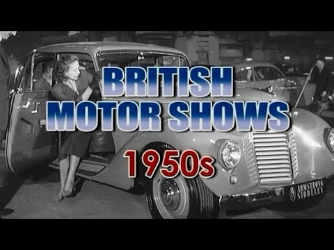 BRITISH MOTOR SHOWS 1950s