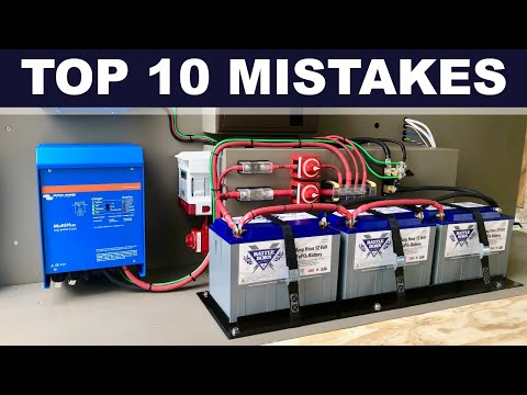 The Top 10 Power System Mistakes for Van Conversions