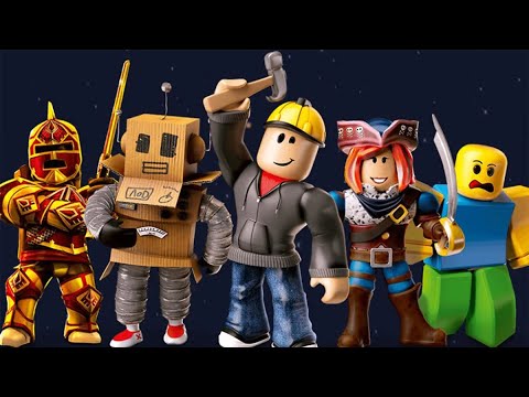 Playing Roblox with friends in Christmas