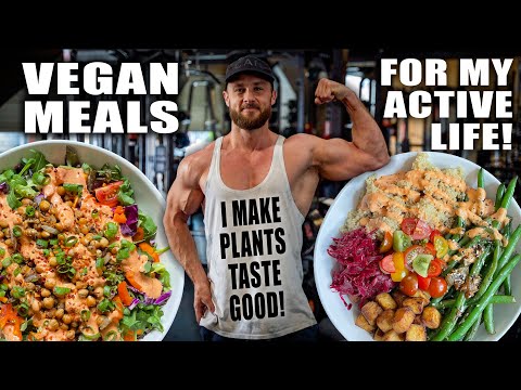 Full Day Of Eating To Fuel My Active Vegan Life | AMAZING MEALS!