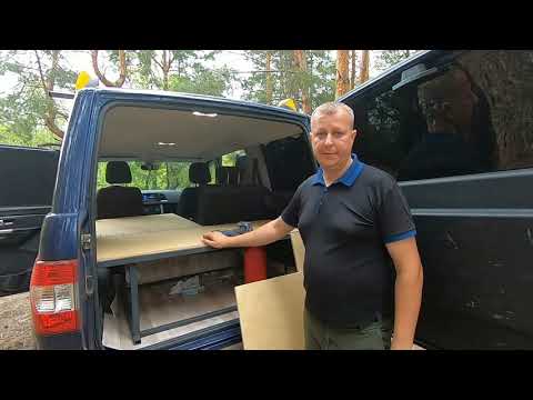 Самый комфортный спальник в Уаз Патриот