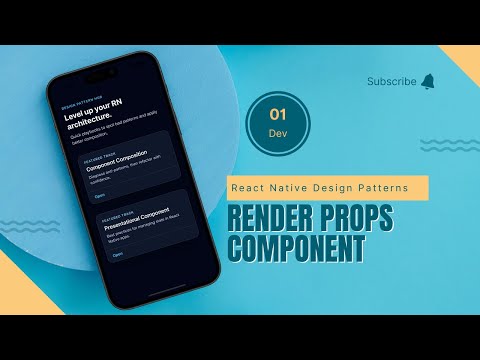 Render Props - React Native Design Patterns