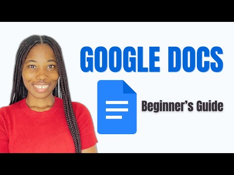How to Use Google Docs - Beginner's Guide (2025)