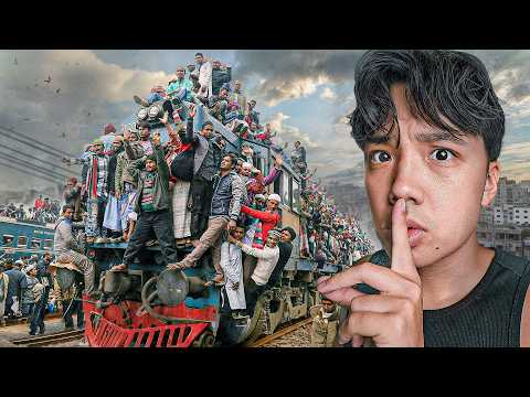 Ich surfe auf dem überfülltesten Zug der Welt