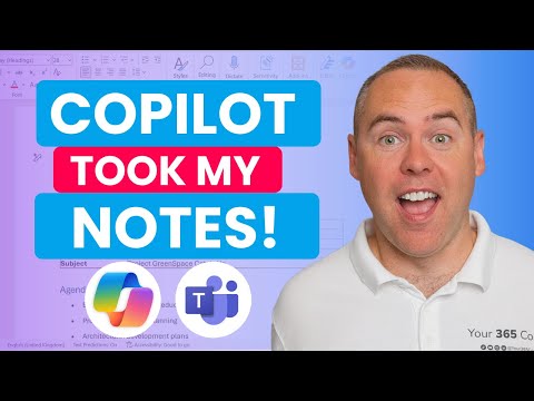 How to Use Copilot to Automate Meeting Notes in Microsoft Teams!