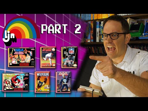 LJN Sports and Marvel Games - Angry Video Game Nerd (AVGN)