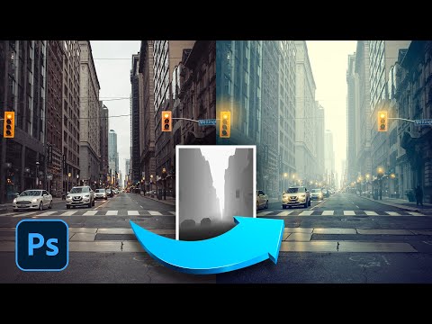 How to Use Depth Maps in Photoshop Tutorial #Nucly