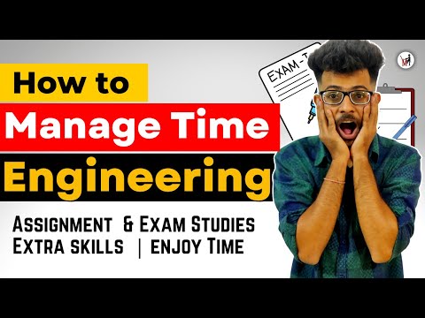How to Manage Time in College 😰😱🤯 [ Assignment | Lectures | Exams | Extra Skills ]