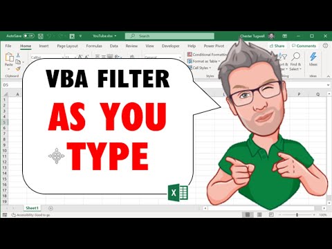 Create a Filter as You Type SEARCH BOX in Excel VBA