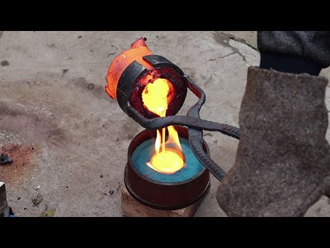 I melt cast iron at home