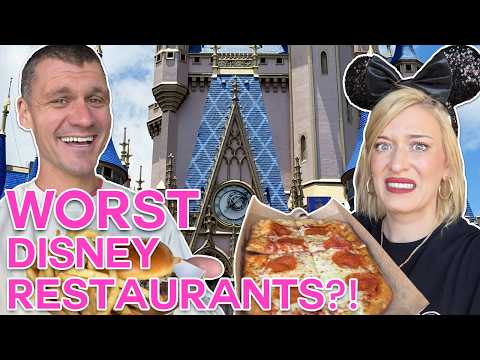 Can These BAD Disney World Restaurants Be Redeemed?! | Magic Kingdom Snacks, Quick & Table Service