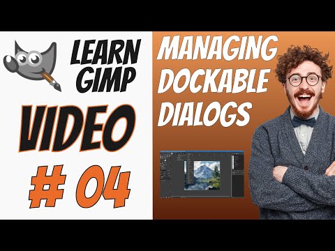 Learn GIMP: Managing Dockable Dialogs In the Interface