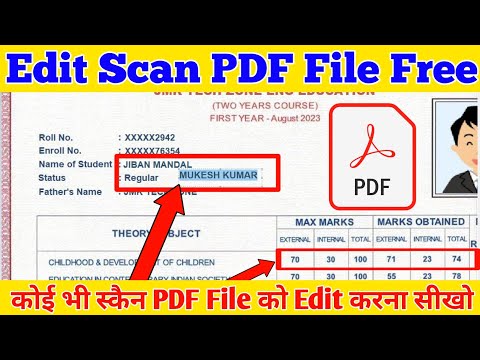 How to Edit Scan PDF File in Laptop Like a Pro