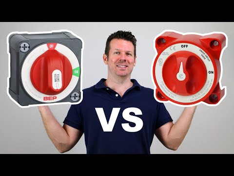 The Best Battery Switch for Van & RV Power Systems (Blue Sea Systems 9003e vs BEP Pro 770-EZ)