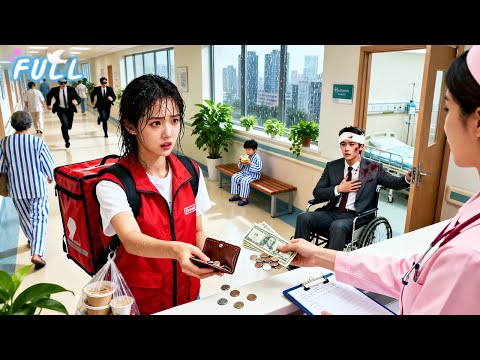 CEO crashed—only pizza girl spent her last coin to rush him to hospital.He fell for her kindness!