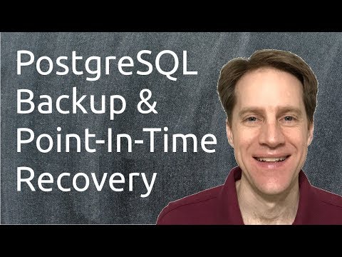 PostgreSQL Backup & Point-In-Time Recovery