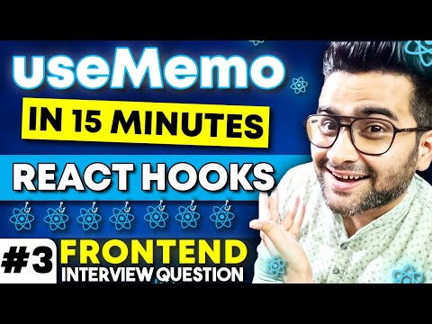 Learn useMemo In 15 Minutes - React Hooks Explained ( Frontend Interview Experience )